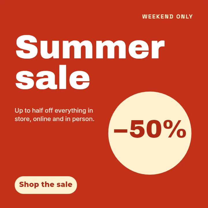 Instagram Post template: Sale Badge